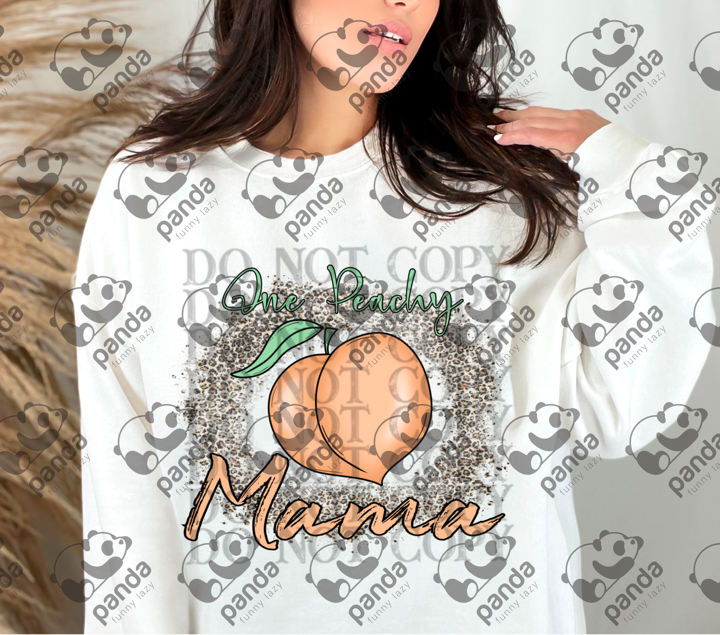 One peachy mama