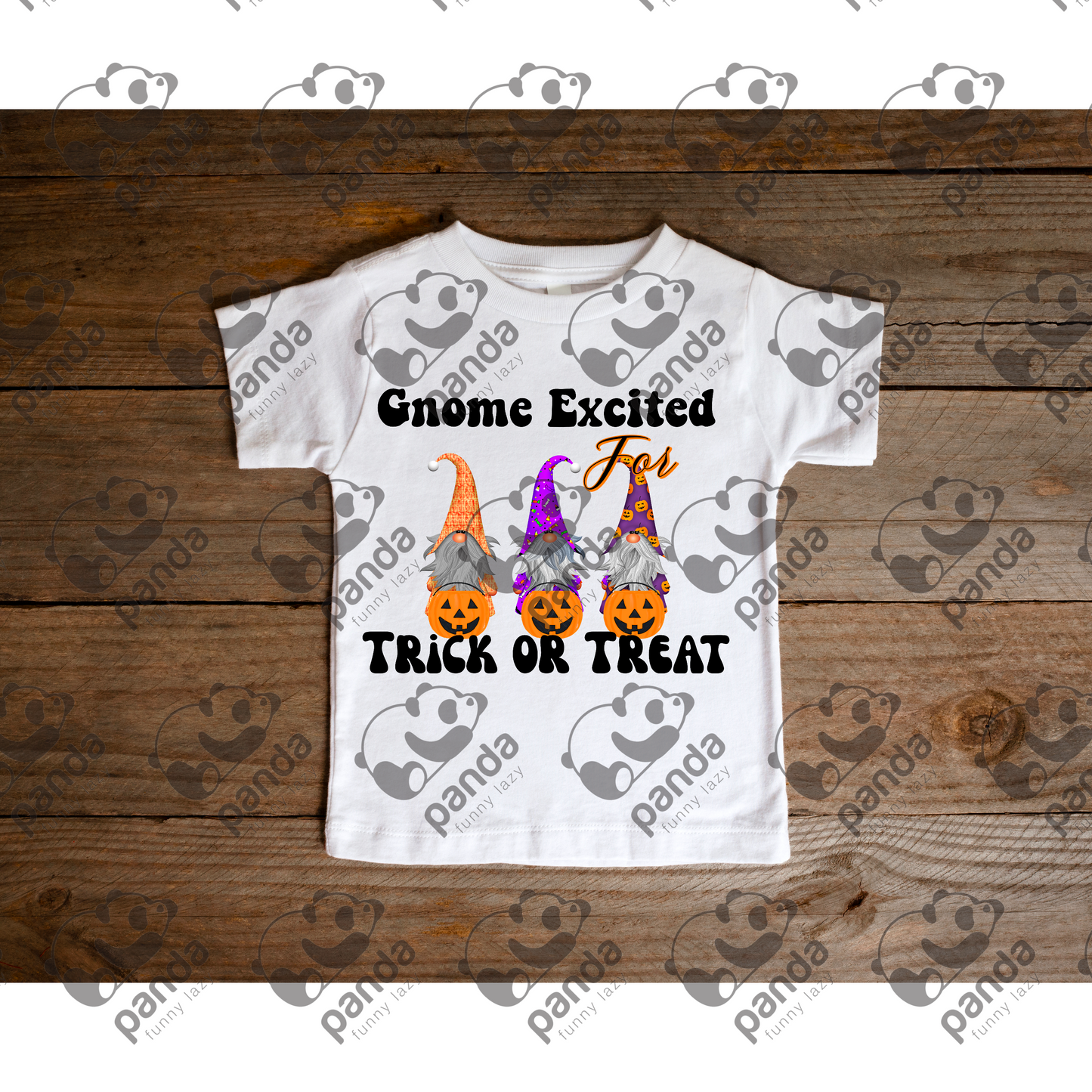 Gnome excited for trick or treat