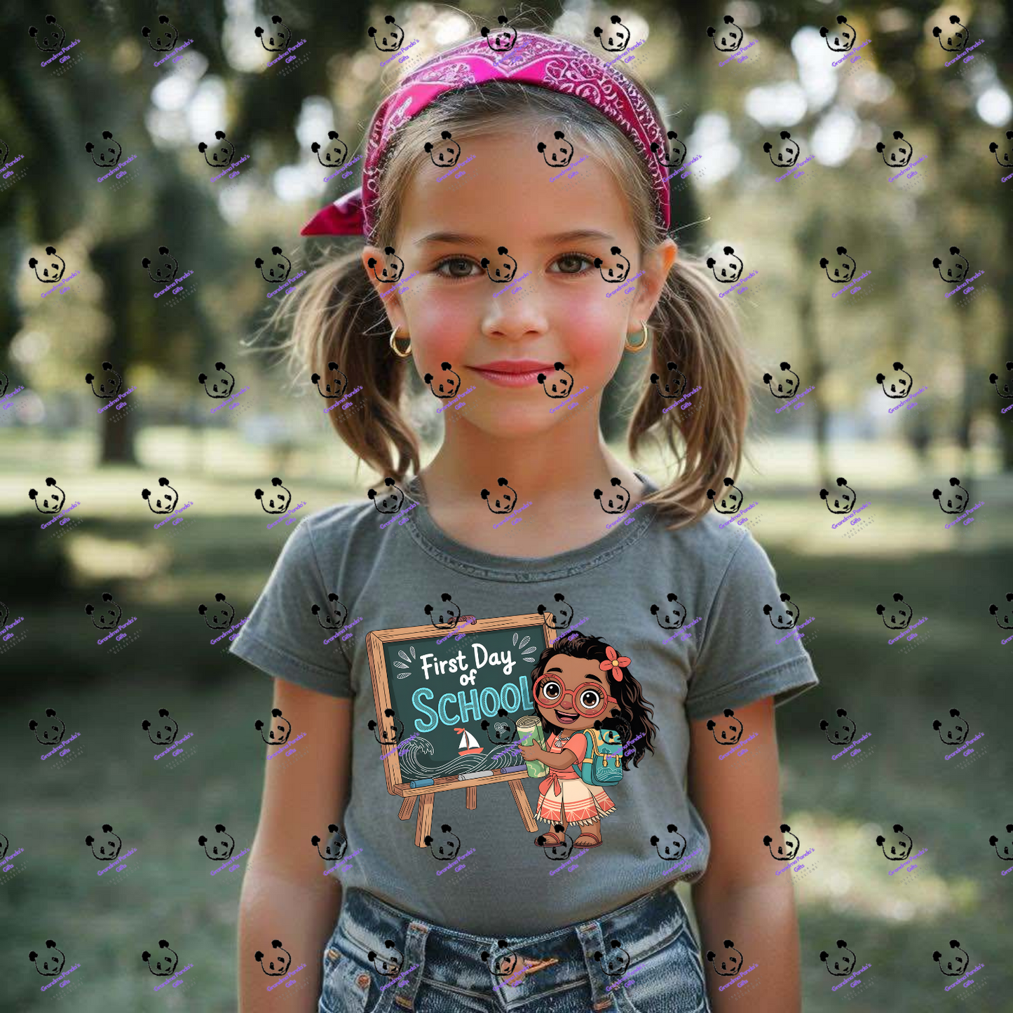 First day of school - Moana