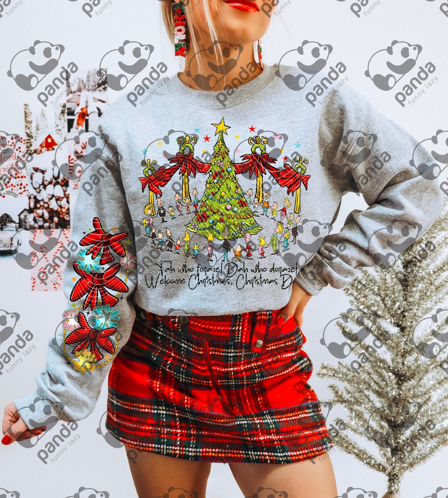 Whoville Christmas with sleeve option
