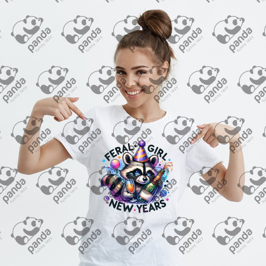 Feral girl new year's