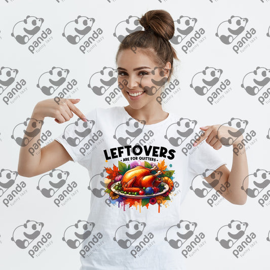 Leftovers are for quitters