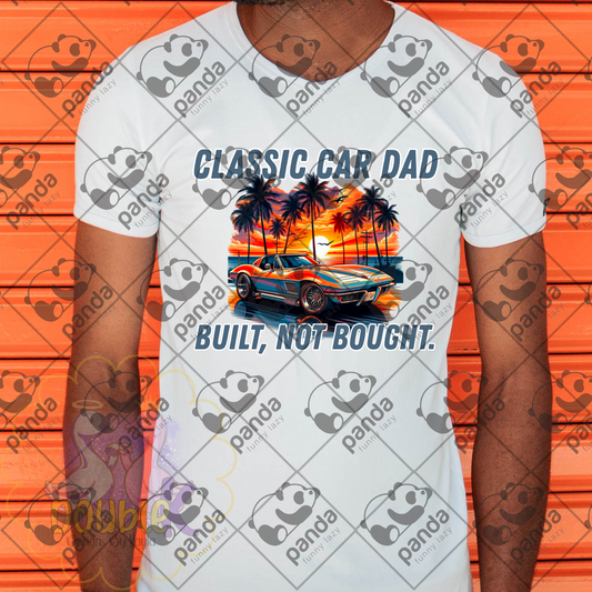 Classic car dad built, not bought