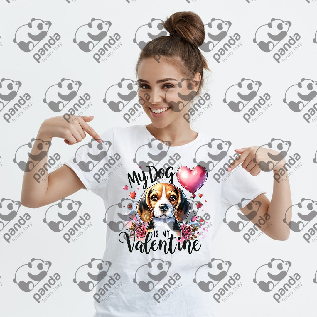 My dog is my valentine (Beagle)