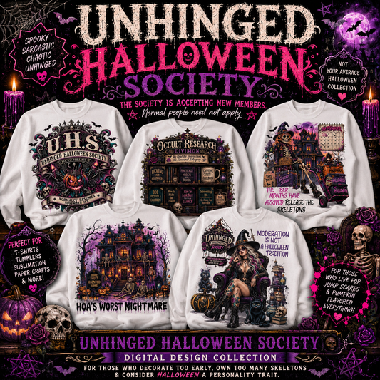 Unhinged Halloween Society Solo Collab