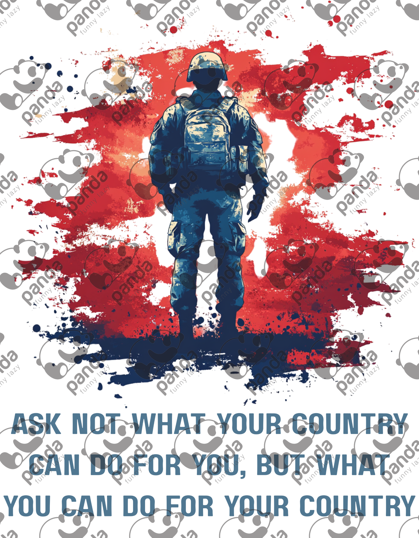 Ask not what your country can do...