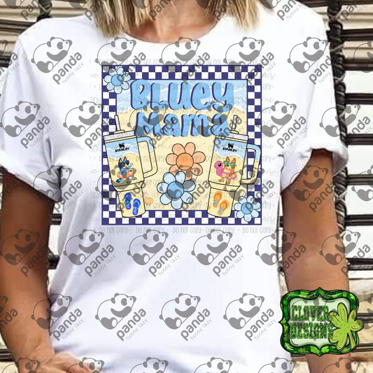 Bluey mama (cartoon dogs)