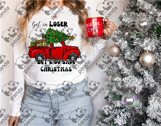 Get in loser let's go save Christmas