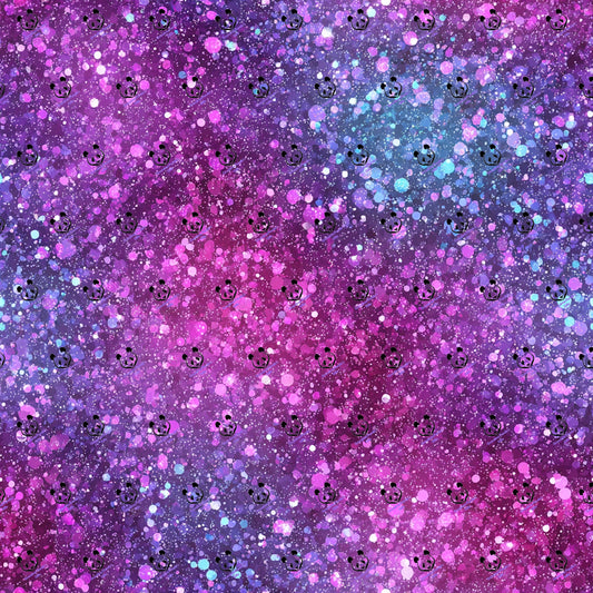 Shades of purple sequins