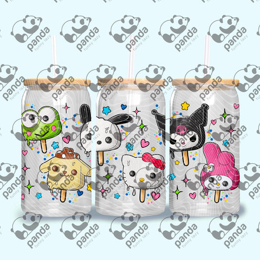 Sanrio popsicles