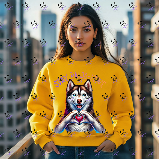 Stay paws-itive husky 2