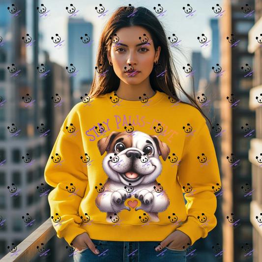 Stay paws-itive bulldog 4