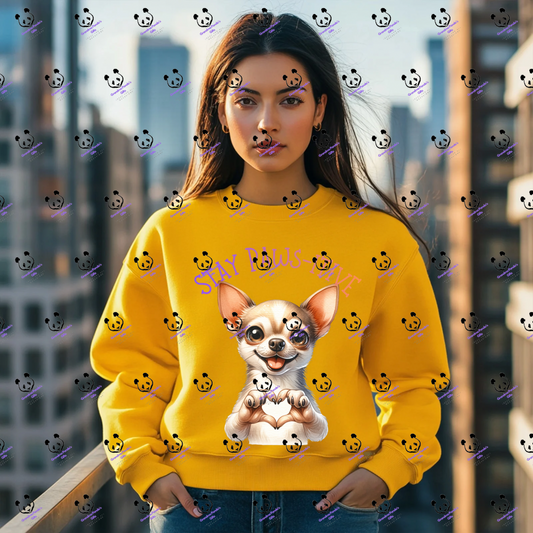 Stay paws-itive chihuahua 4