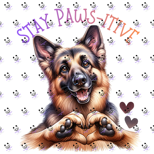 Stay paws-itive shepherd 3