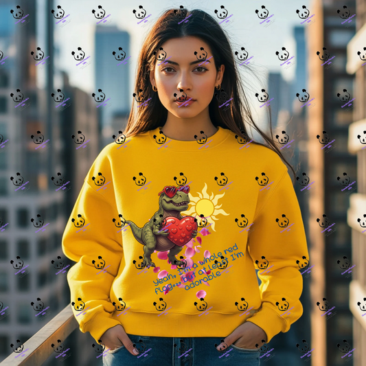 Yeah, I’m a whole red flag…but I’m adorable 2