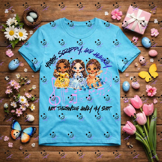 Young, scrappy and hungry- Not throwing away my shot (music) 2