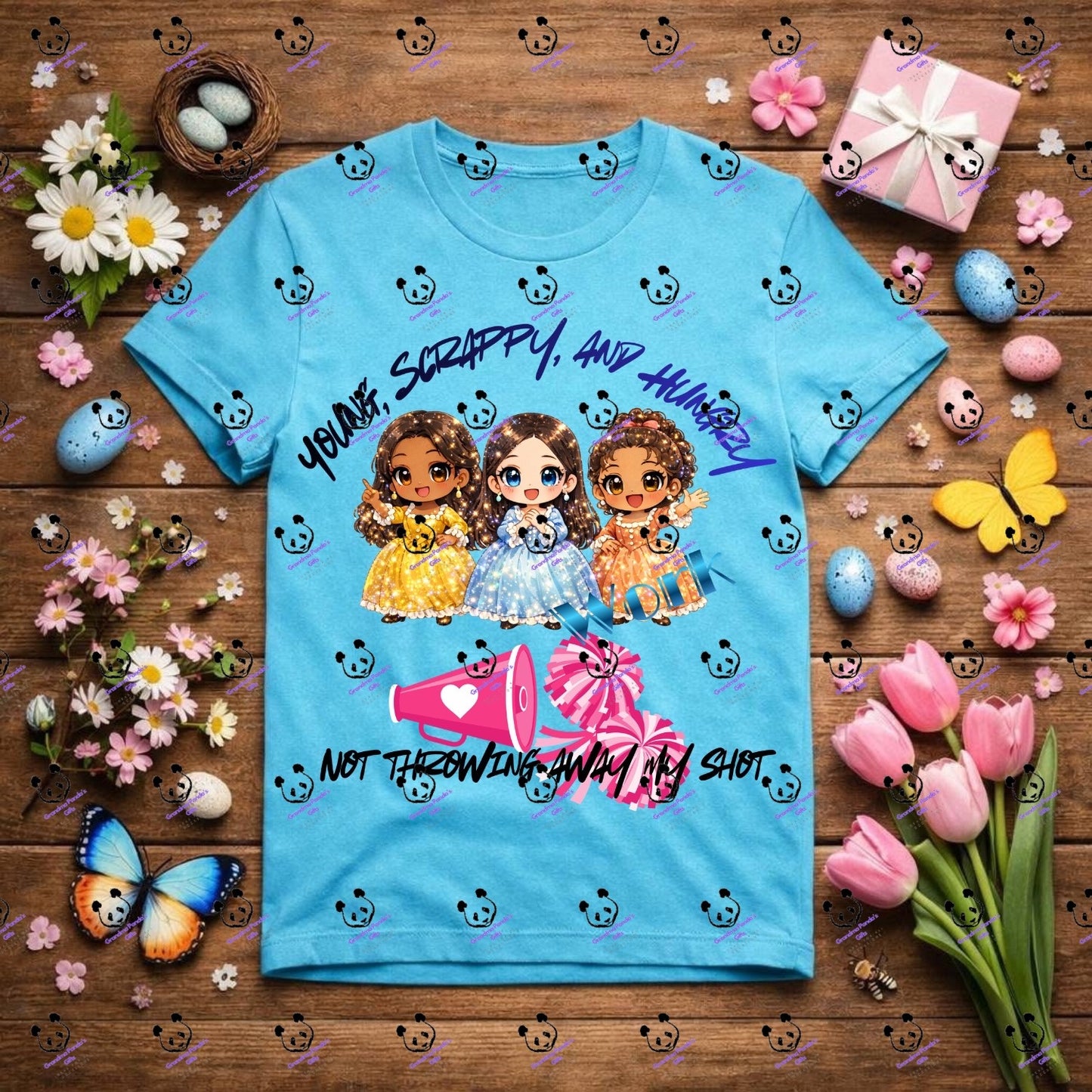 Young, scrappy and hungry- Not throwing away my shot (cheerleading) 2