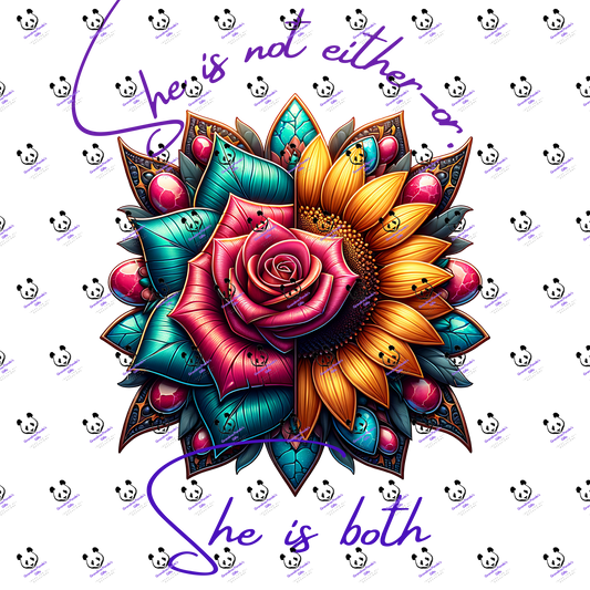 She is not either-or