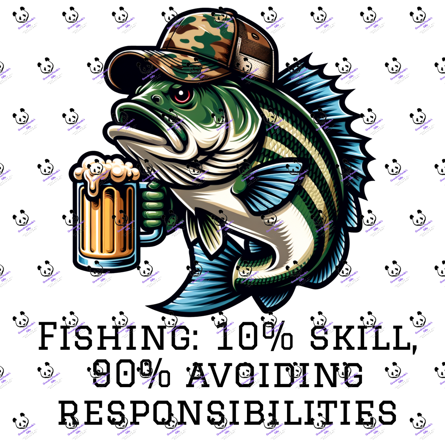 Fishing: 10% skill