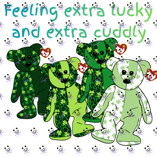 Feeling extra lucky and extra cuddly