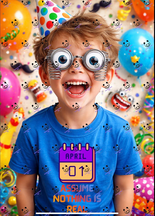 April 01 Assume nothing is real