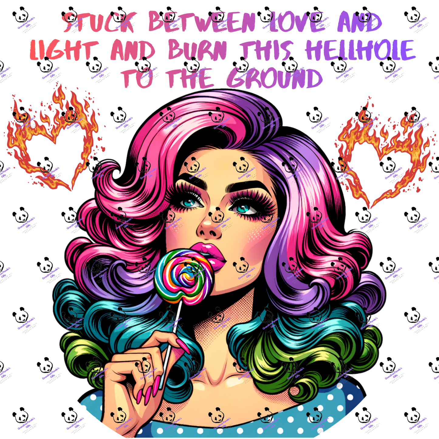 Stuck between love and light…