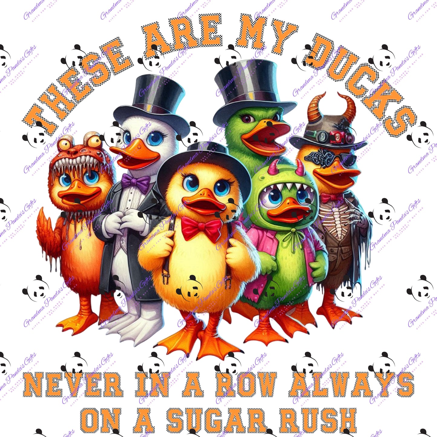 These are my ducks