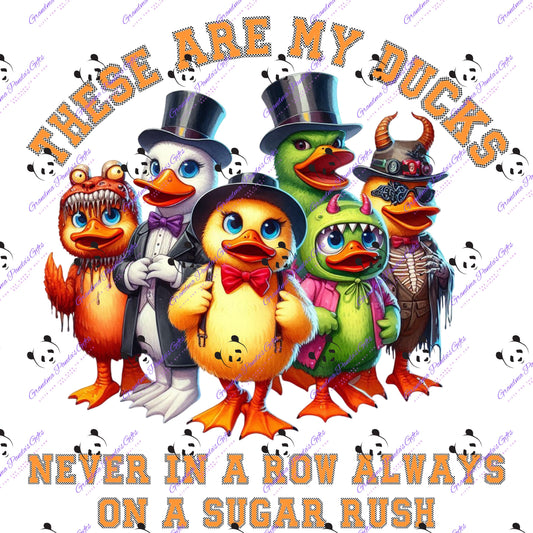 These are my ducks