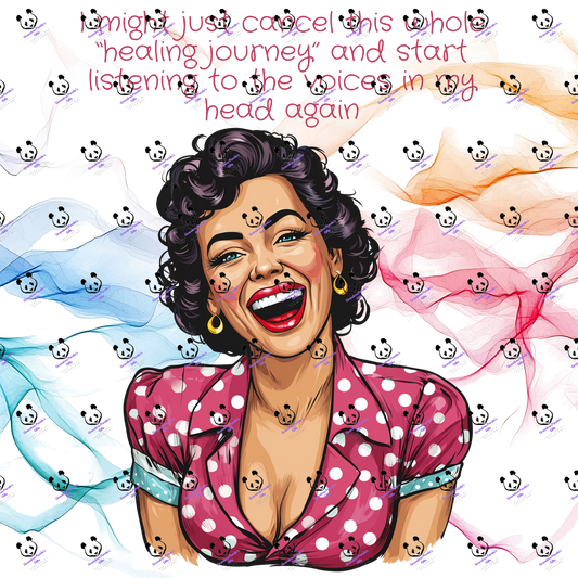 I might just cancel this “healing journey”…