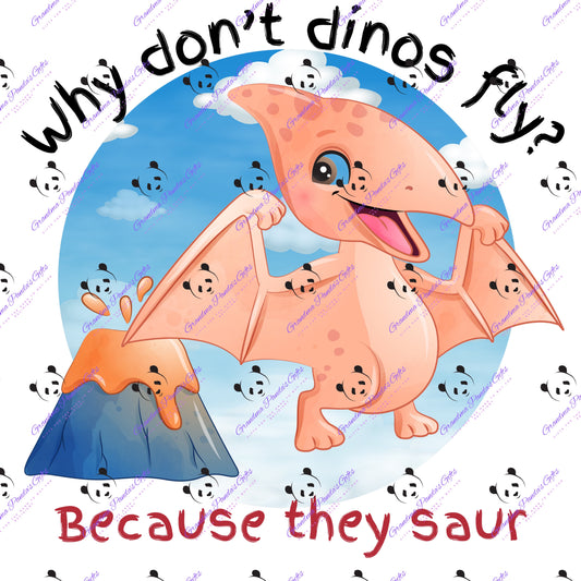 Why don’t Dino’s fly?