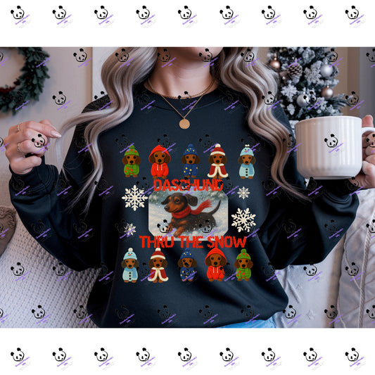 Daschund thru the snow 2