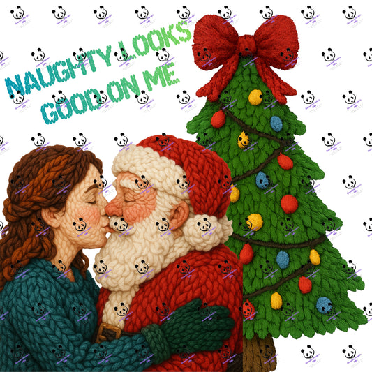 Naughty looks good on me