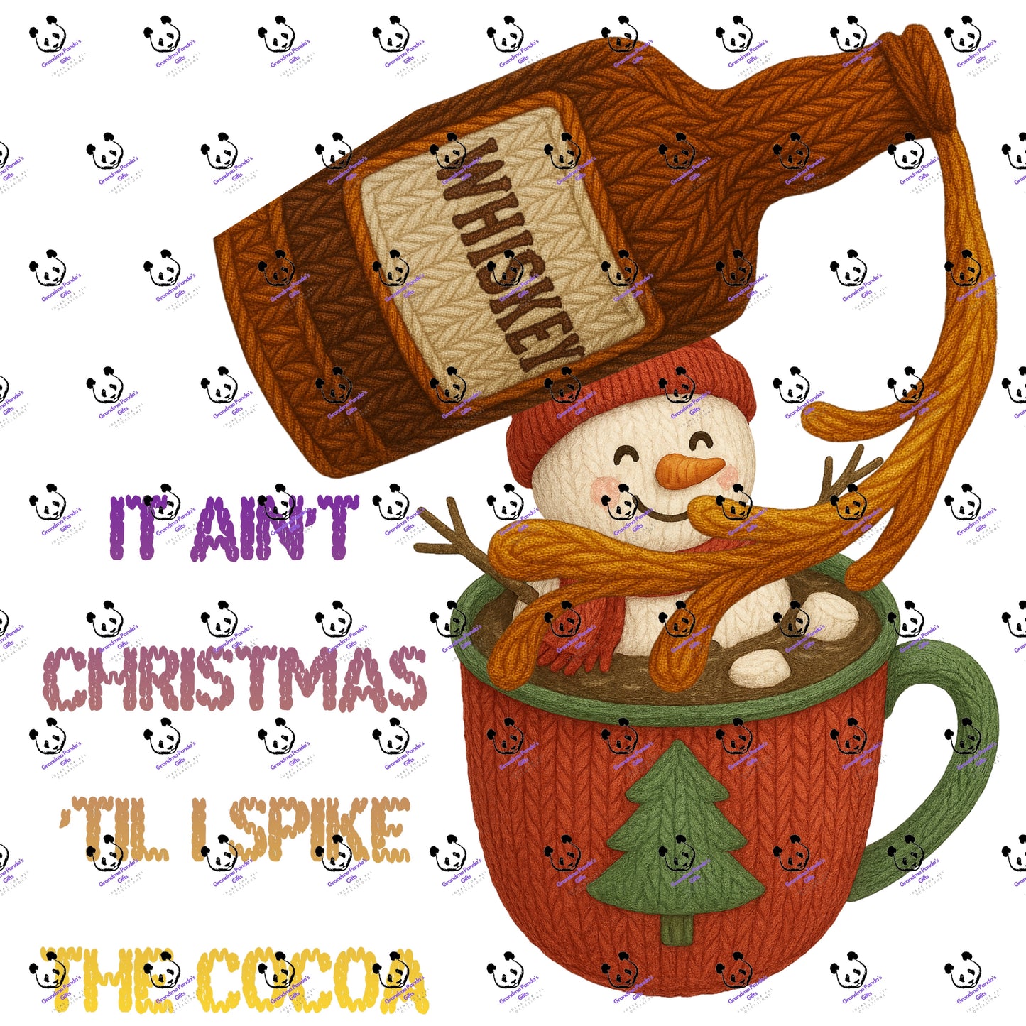 It ain’t Christmas’til I spike the cocoa