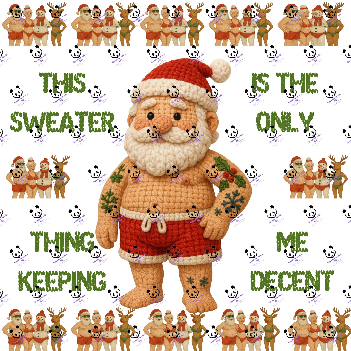 This sweater is the only thing keeping me decent (Mr.)