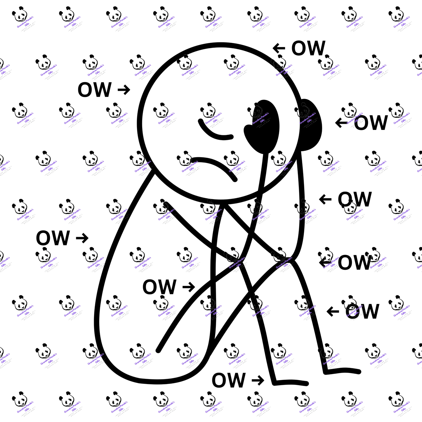 Ow (sitting)