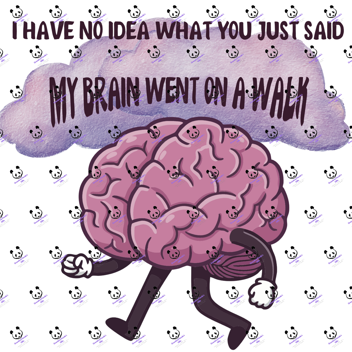 My brain went for a walk