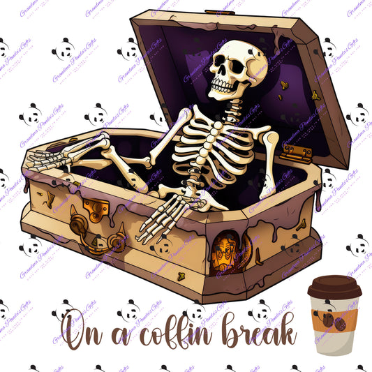 On a coffin break