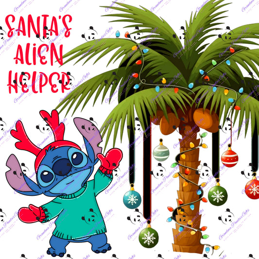 Santa’s alien helper