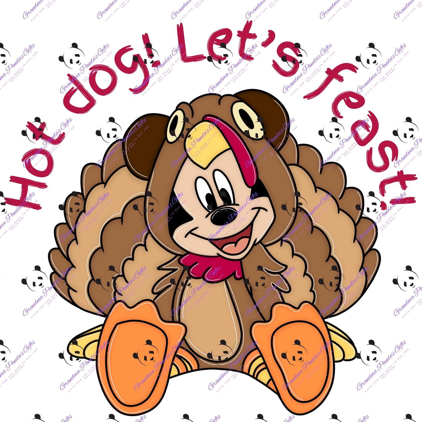 Hot dog! Let’s feast! (Print)