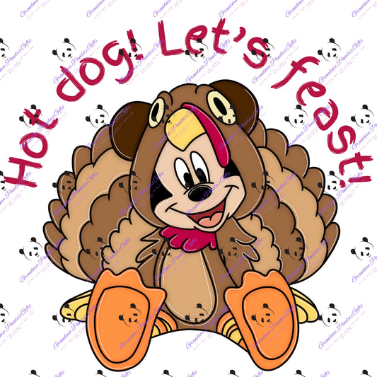 Hot dog! Let’s feast! (Print)