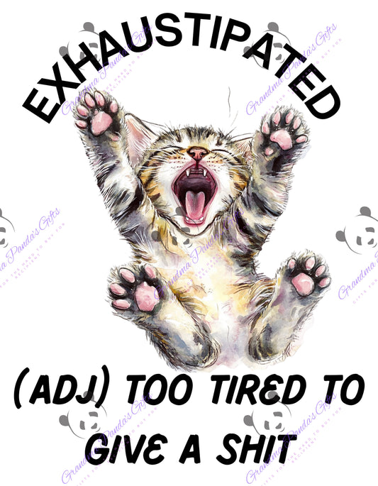EXHAUSTIPATED (black)