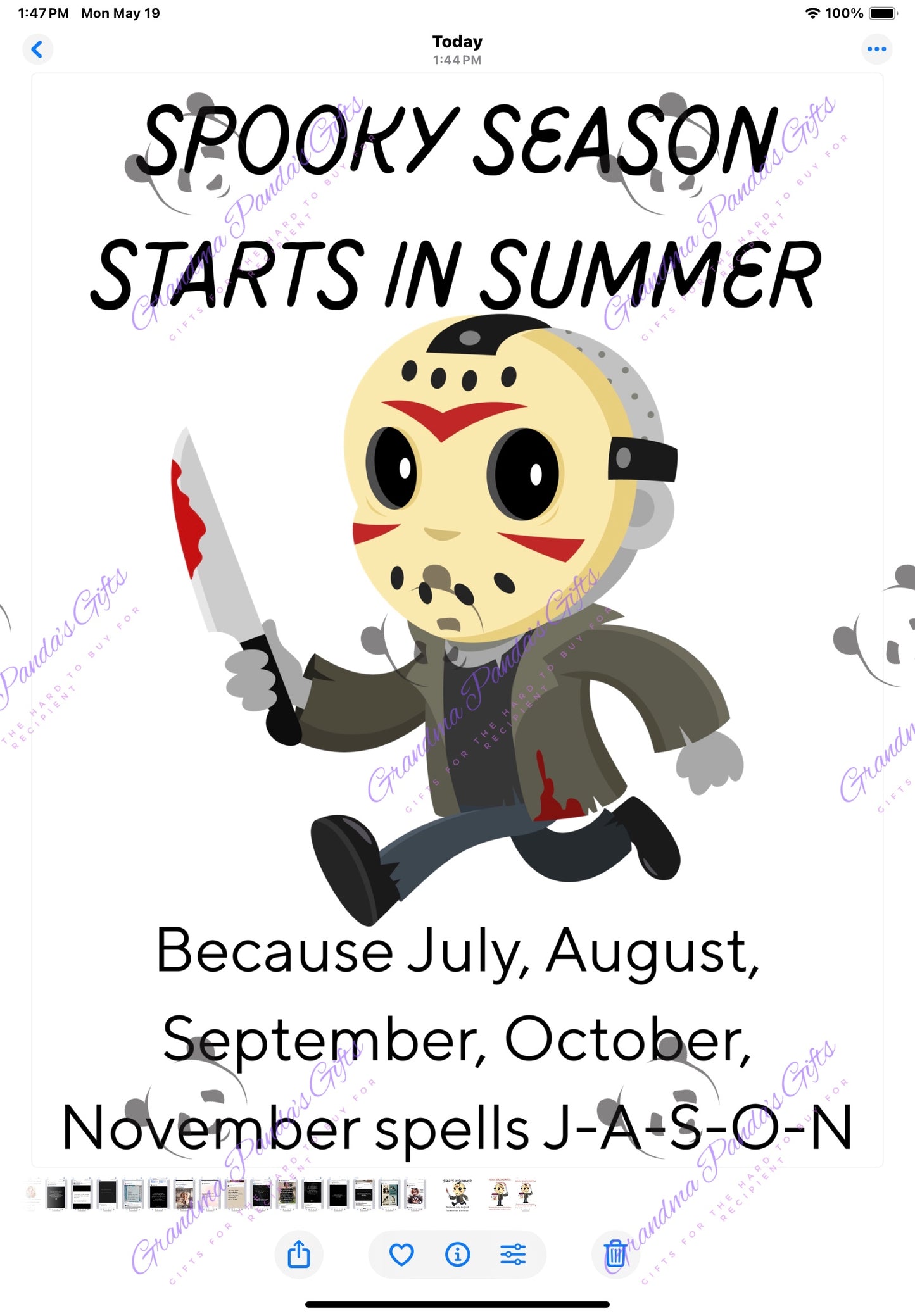 Spooky season starts in summer