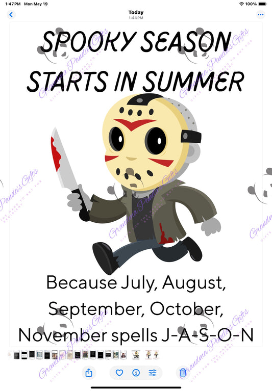 Spooky season starts in summer