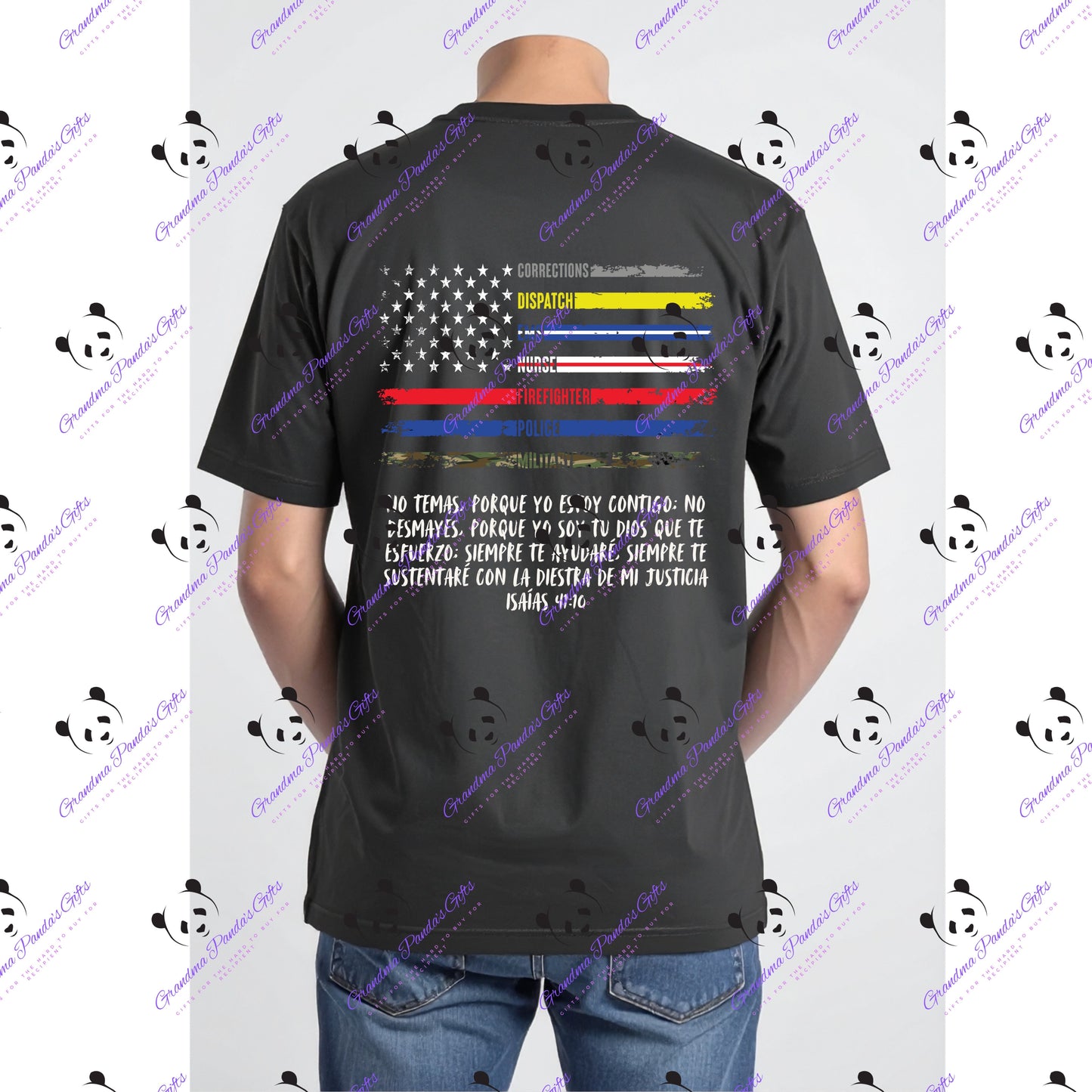 First Responders (Spanish) white text