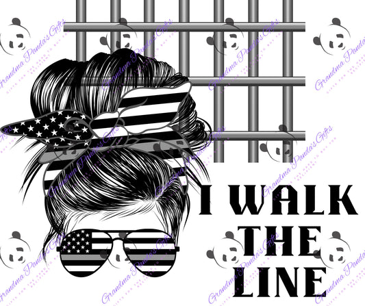 I walk the line (female)