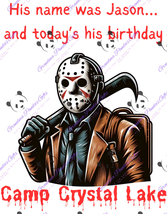 His name is Jason and today’s his birthday
