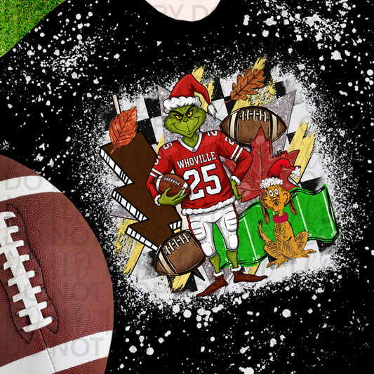 Green guy football