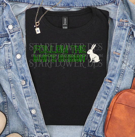 Follow rhe White Rabbit