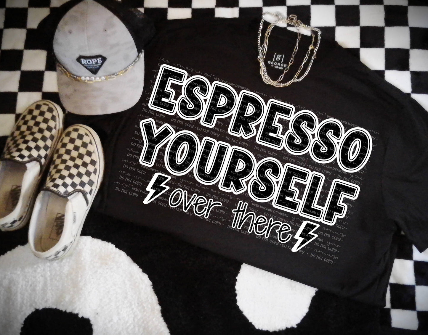 Espresso yourself over there (black)