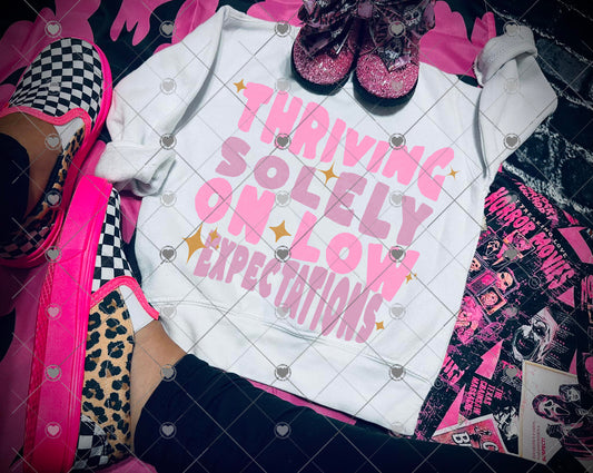 Thriving solely on low expectations